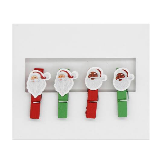 Santa Christmas Clothespins by Recollections™
